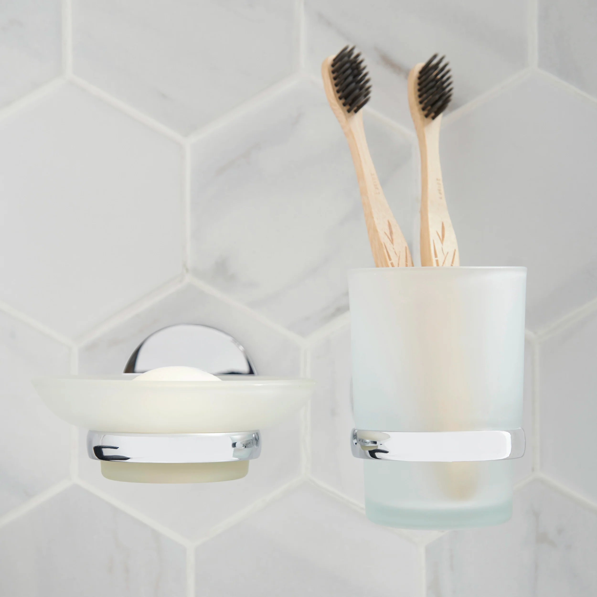 Alpha Tumbler Holder & Soap Dish