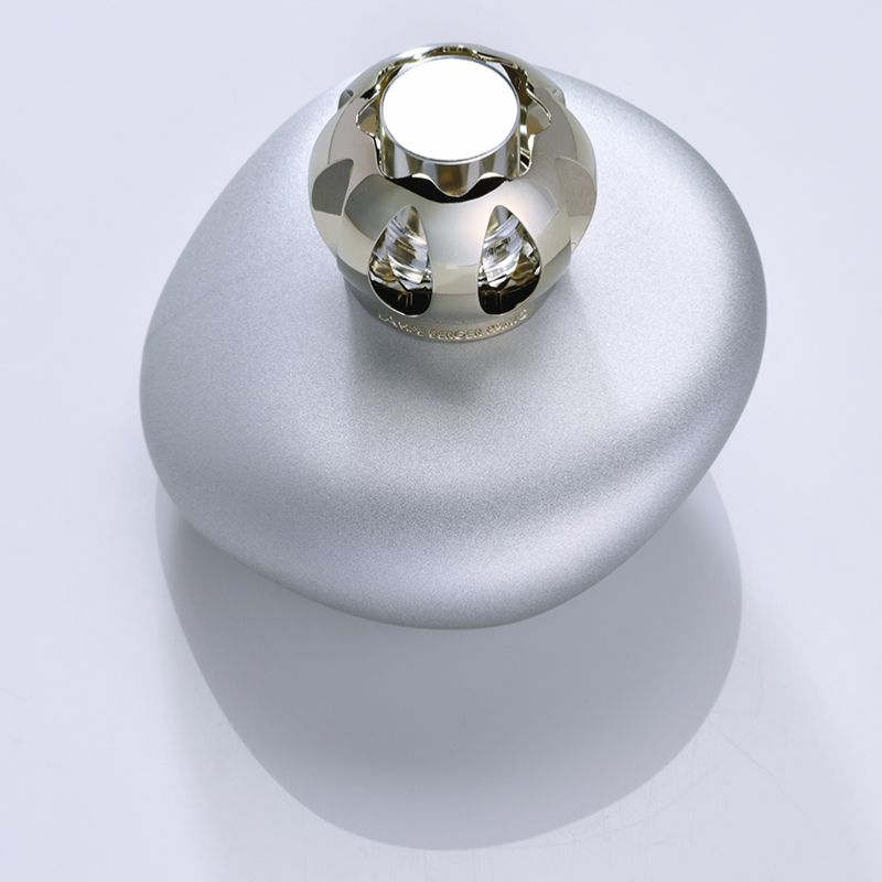Grey Stone Lamp