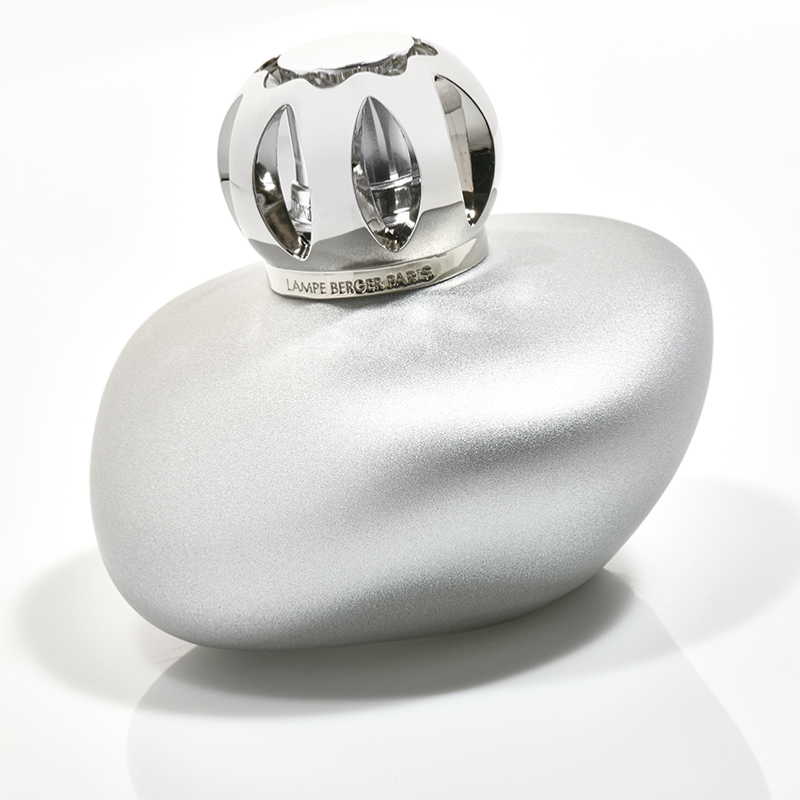 Grey Stone Lamp