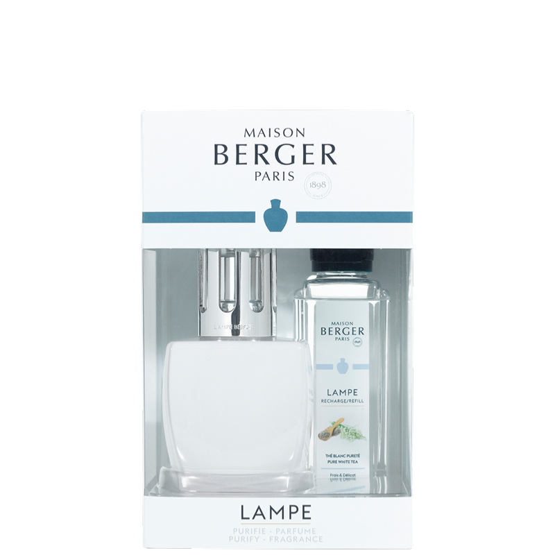 June White Lamp Berger Pure White Tea Gift Pack