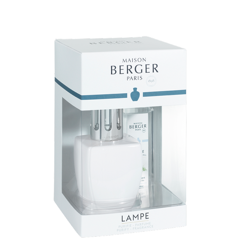June White Lamp Berger Pure White Tea Gift Pack