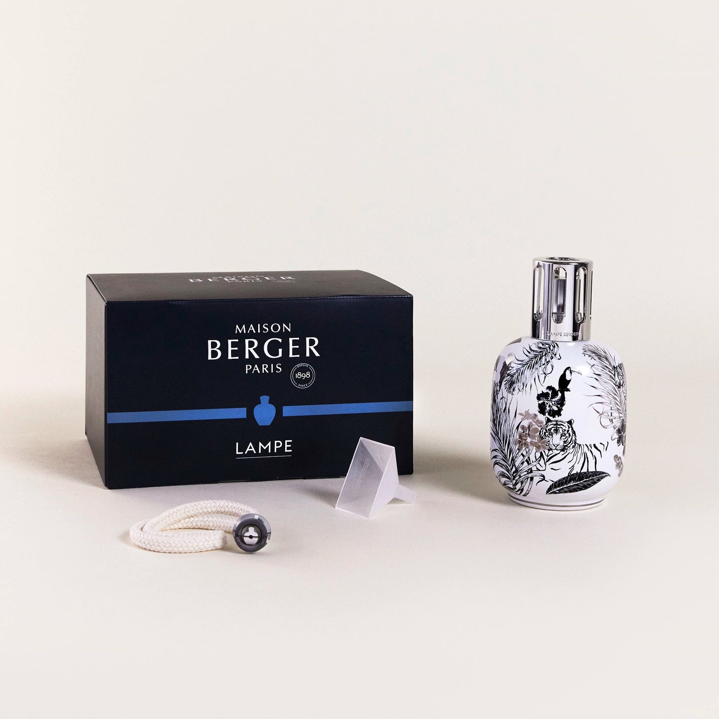 White Jungle Lamp Berger