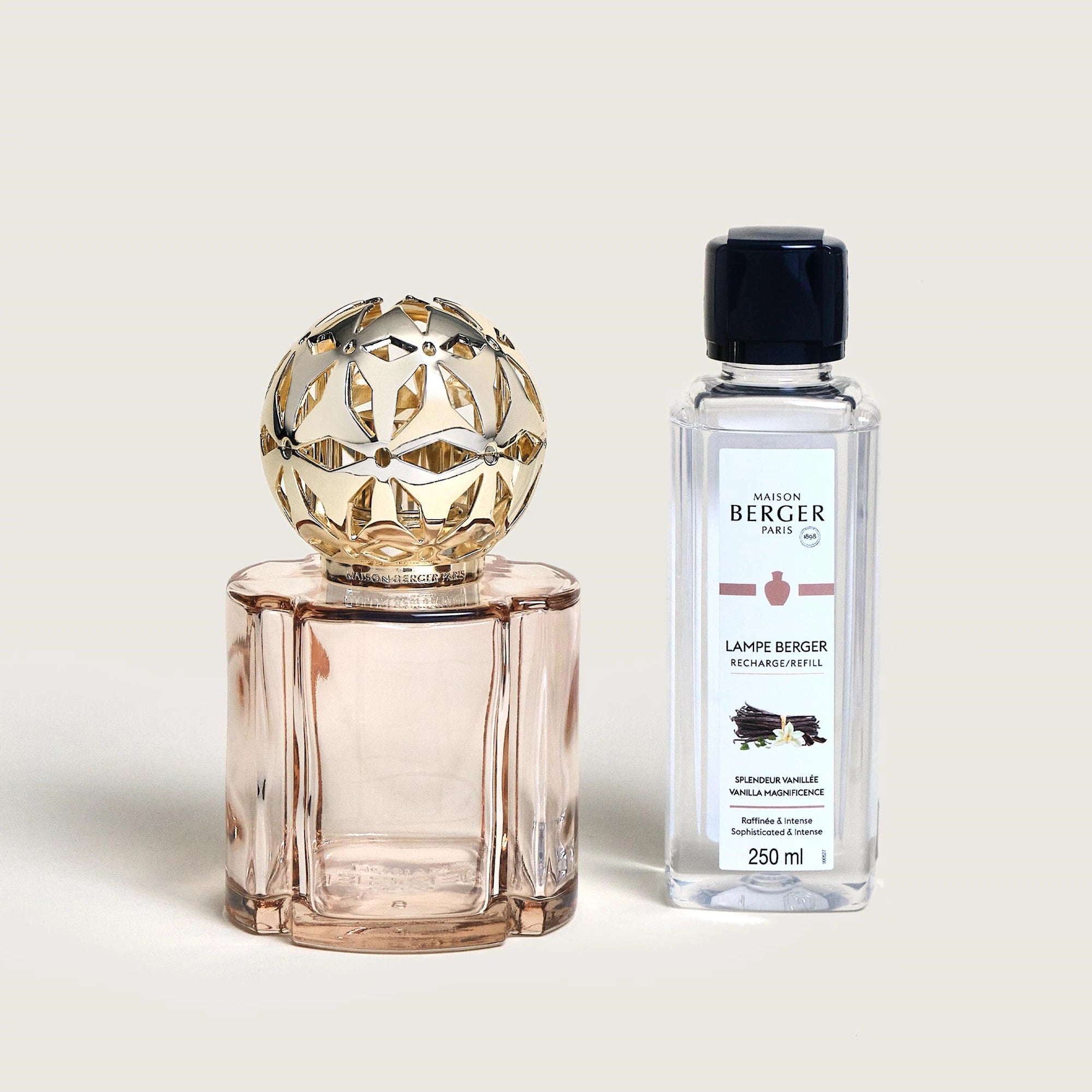 Nude Pomelis Vanilla Magnificence Lamp Berger Gift Set