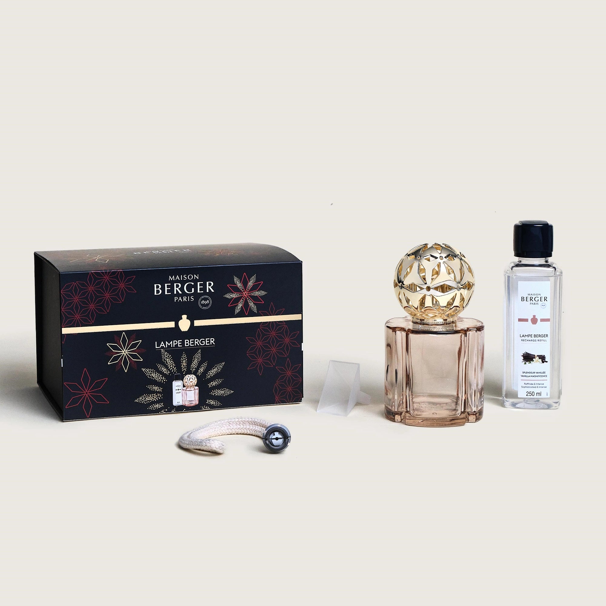 Nude Pomelis Vanilla Magnificence Lamp Berger Gift Set