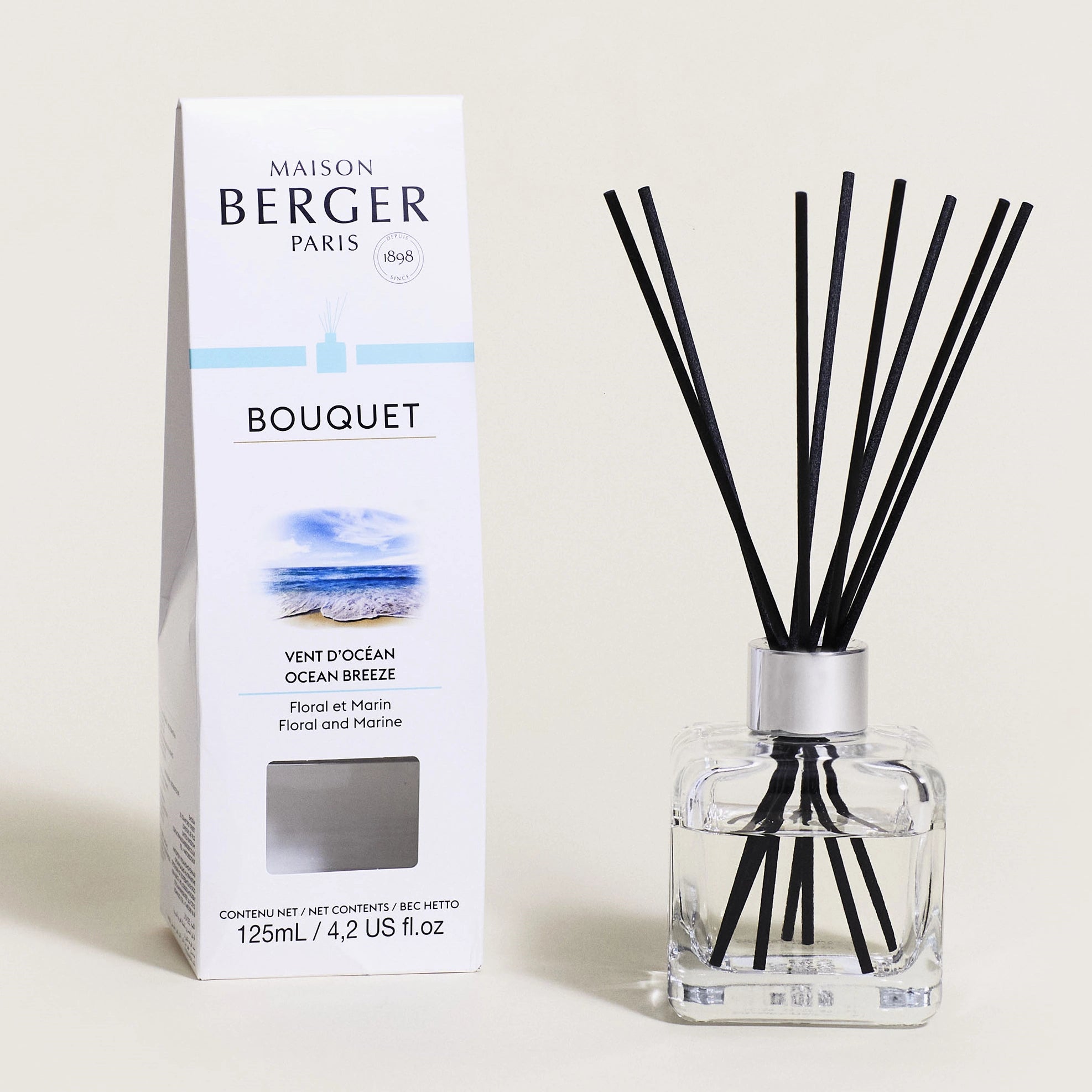 Ocean Breeze Clear Cube Scented Bouquet