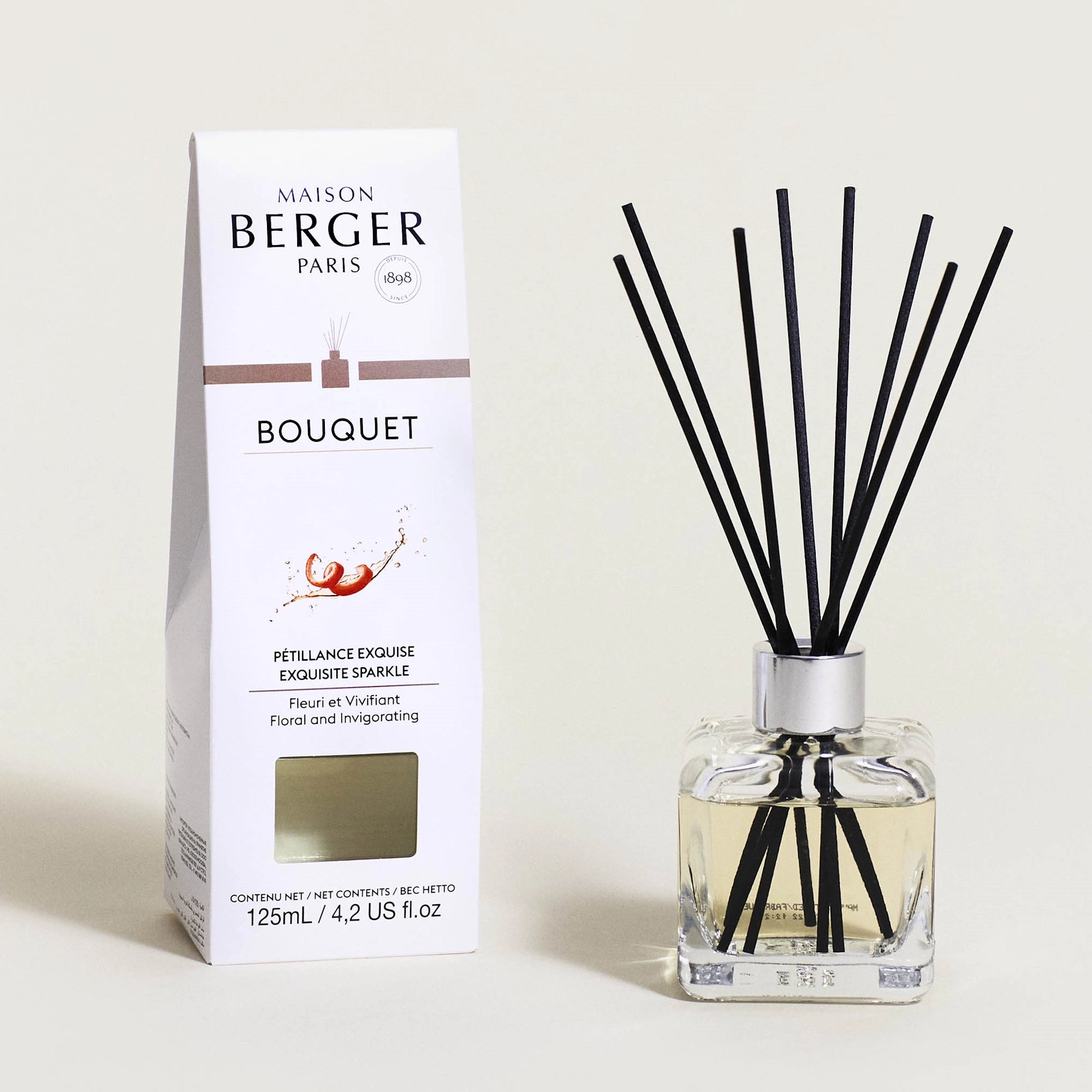 Exquisite Sparkle Clear Cube Scented Bouquet Diffuser