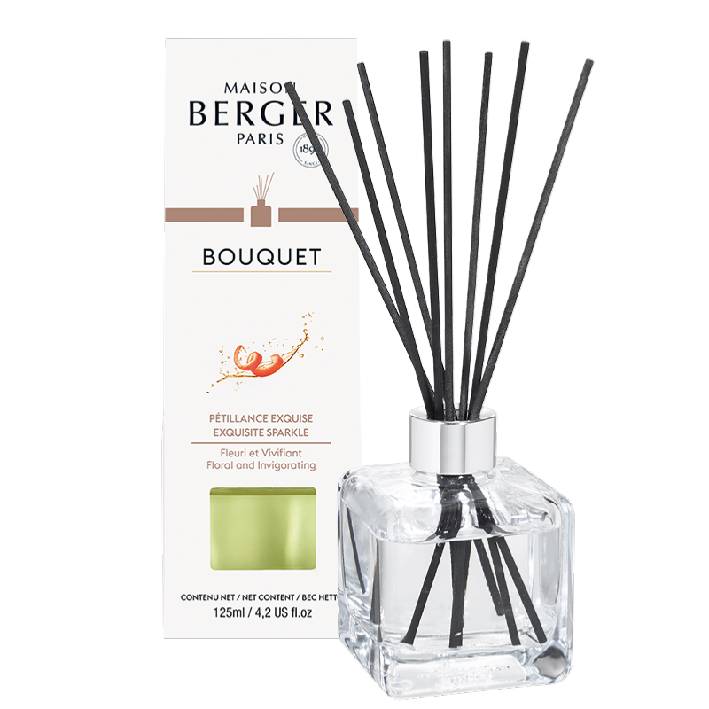 Exquisite Sparkle Clear Cube Scented Bouquet Diffuser