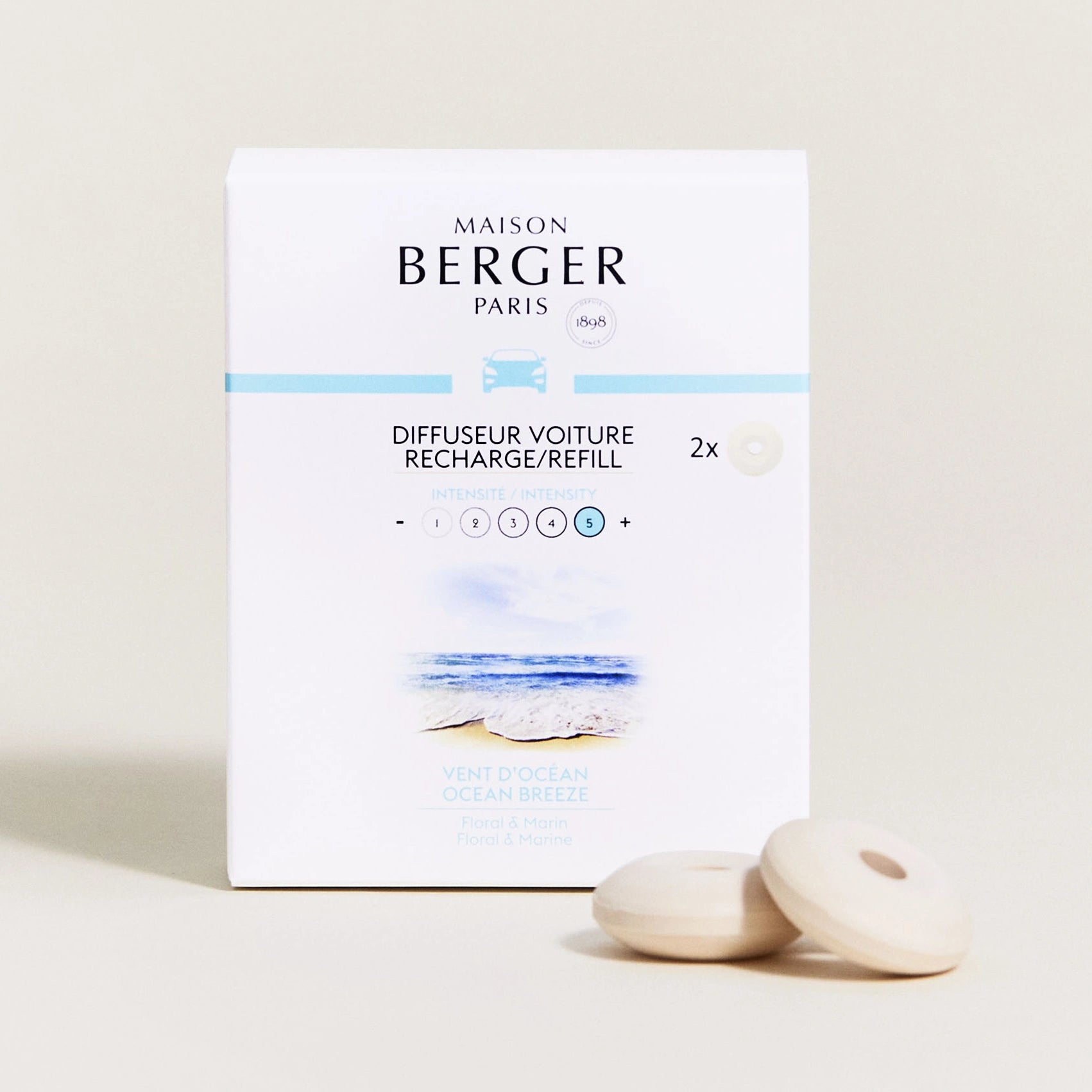 Ocean Breeze Car Diffuser Refills