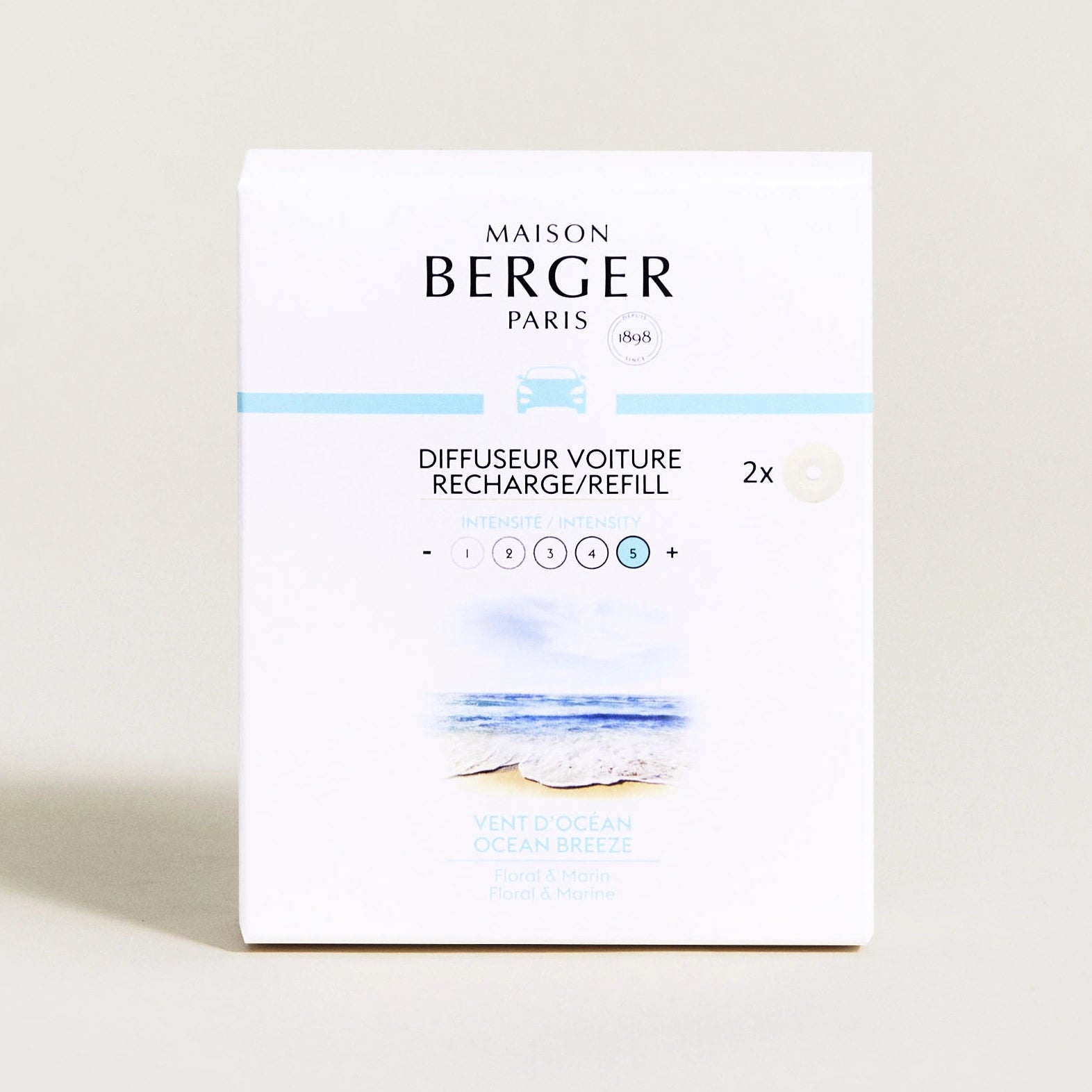 Ocean Breeze Car Diffuser Refills