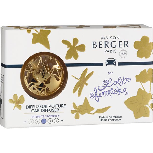 Lolita Lempicka Satin Gold Car Diffuser Gift Set