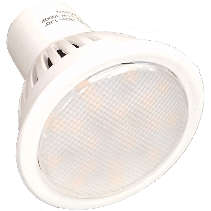 Warm White LED Light Bulb - PACK OF 10