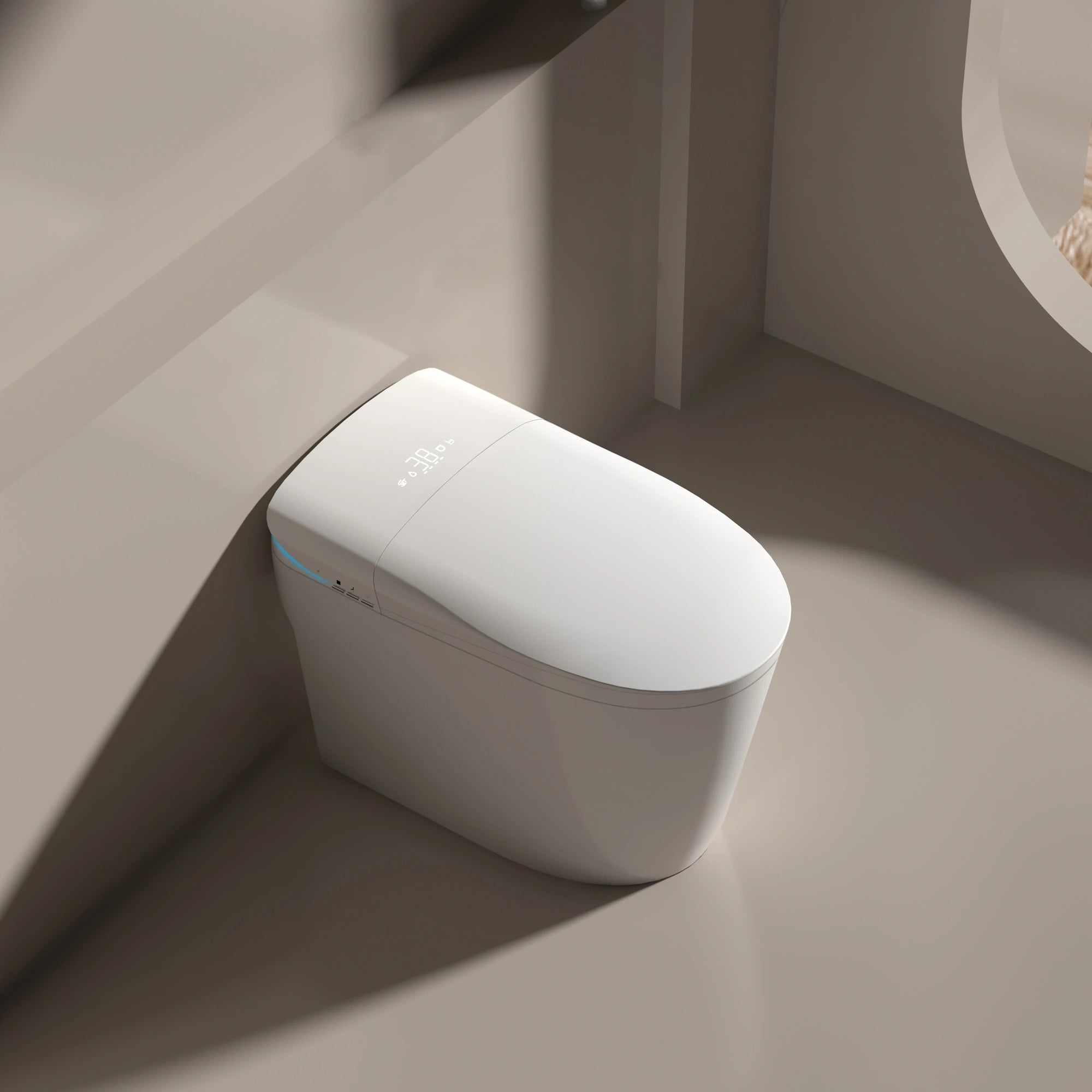 Uzumaki High-Tech Japanese Style Smart Toilet & Bidet