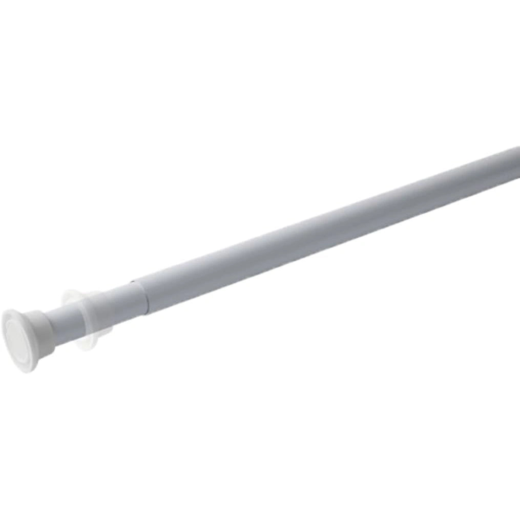 White Telescopic Shower Curtain Rail MX Group