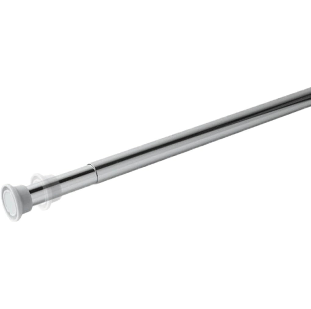 Silver Telescopic Shower Curtain Rail MX Group