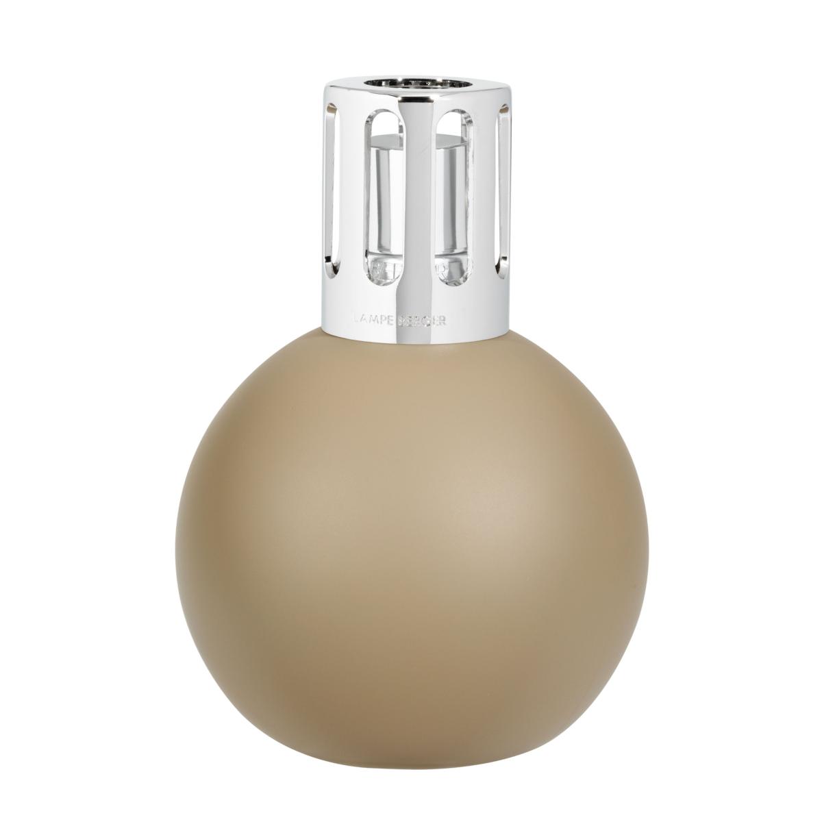 Tan Ball Lamp