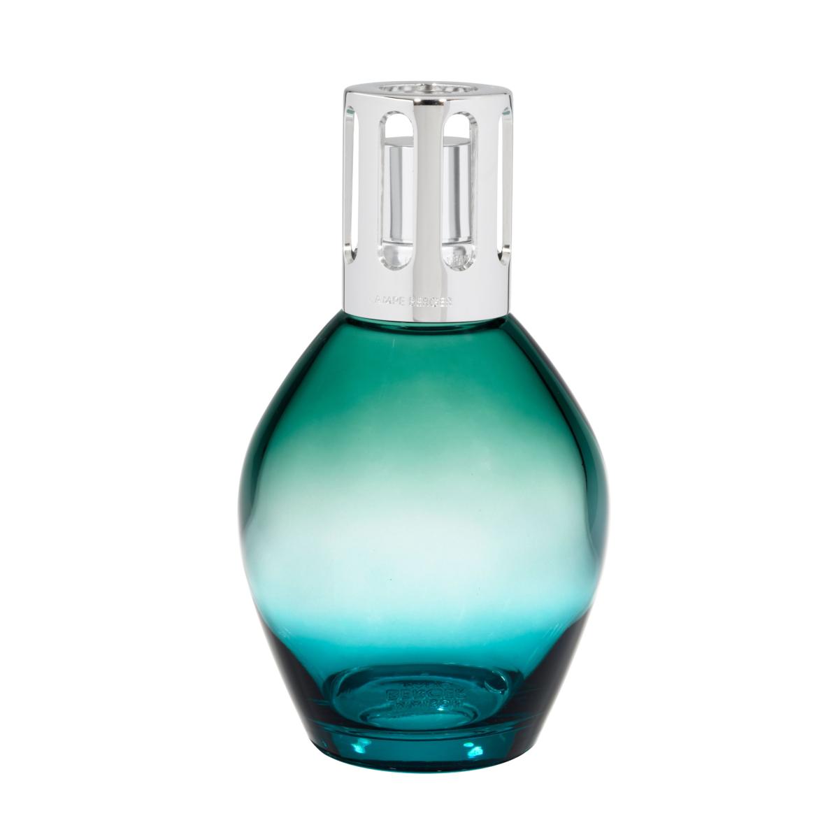 Blue Green Oval Lamp