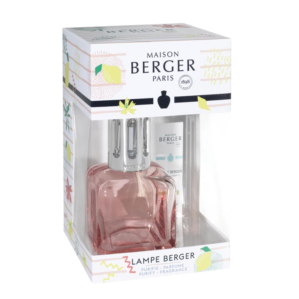 Pink Ice Cube Lampe Berger Lemon Tonic Gift Set