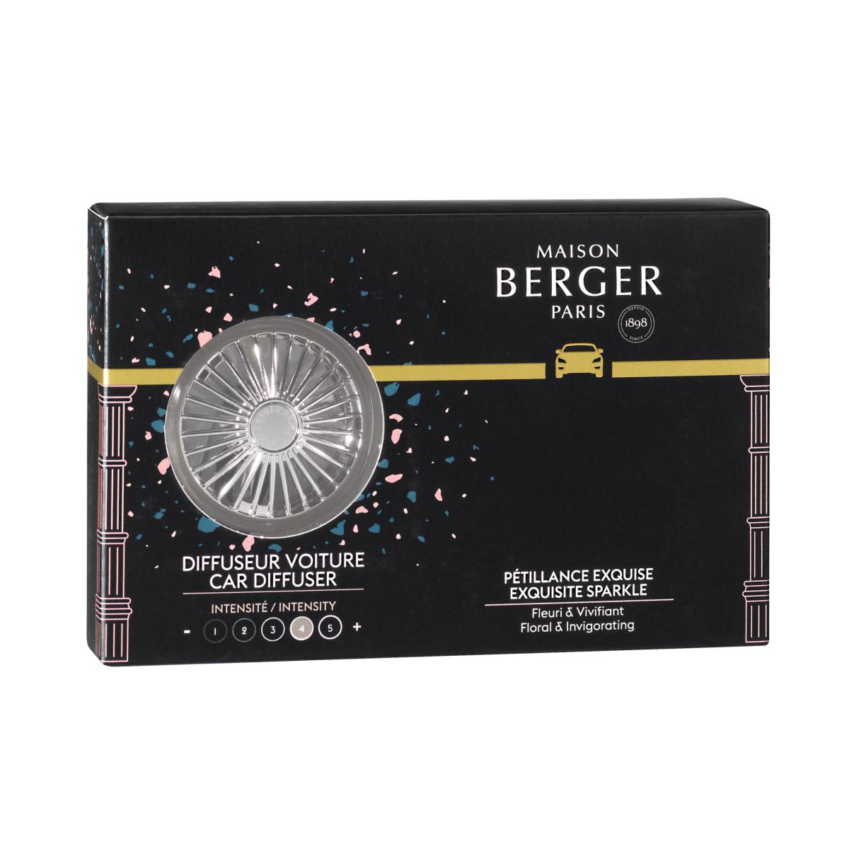 Exquisite Sparkle Olympe Car Diffuser Gift Set