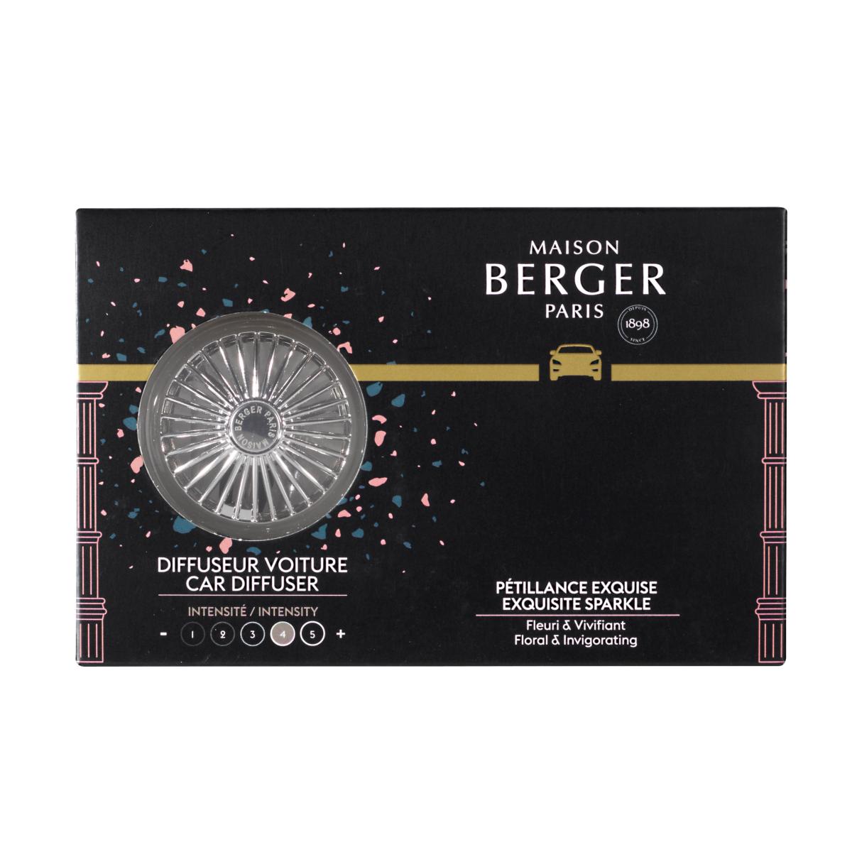 Exquisite Sparkle Olympe Car Diffuser Gift Set