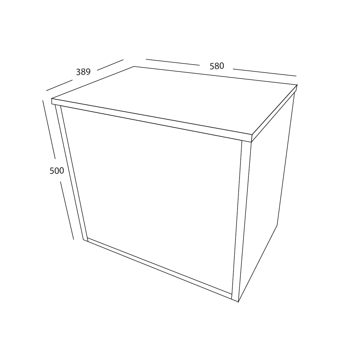 Alfie Wall Hung Basin Sink Vanity Unit
