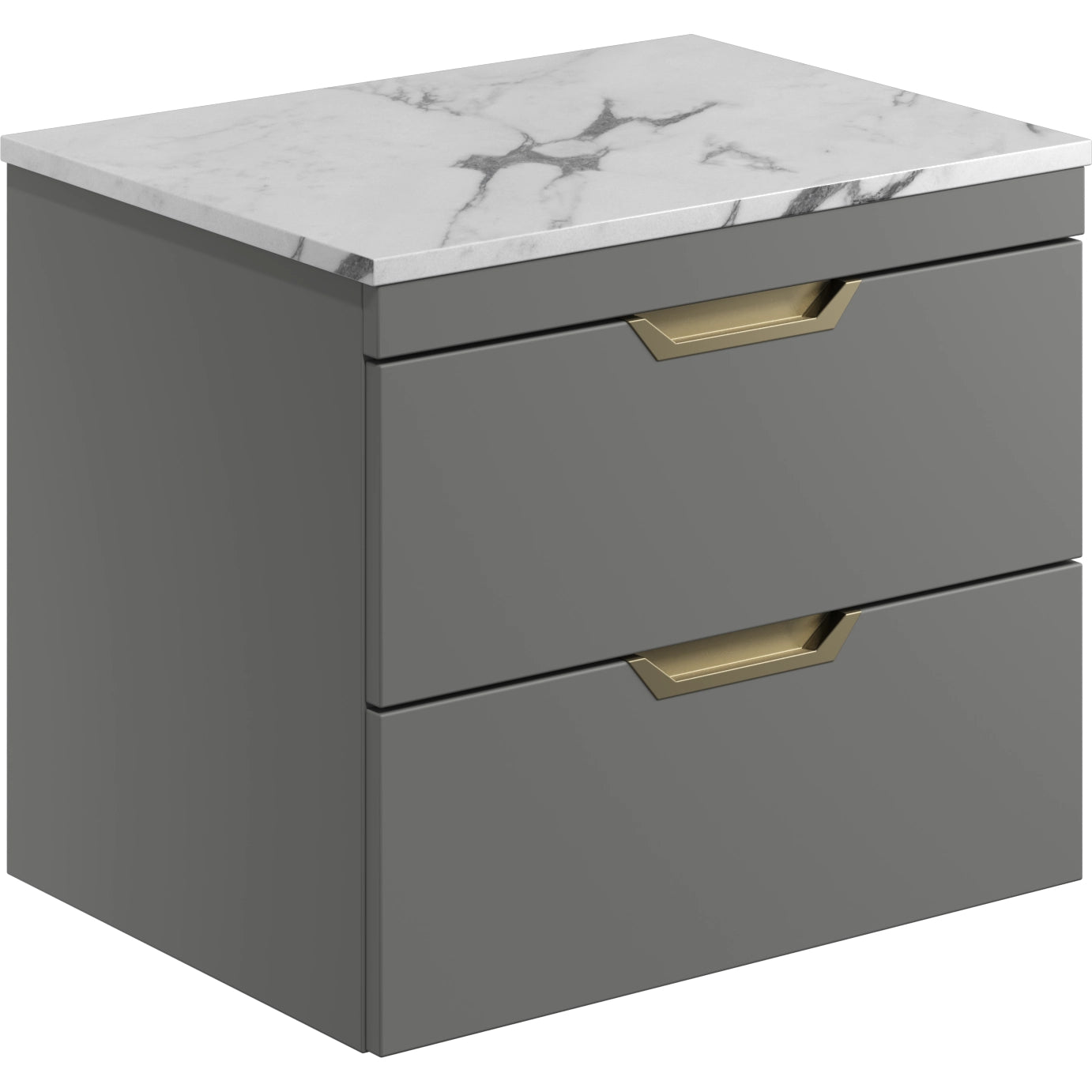 Aubrey Wall Hung Counter Top Vanity Unit