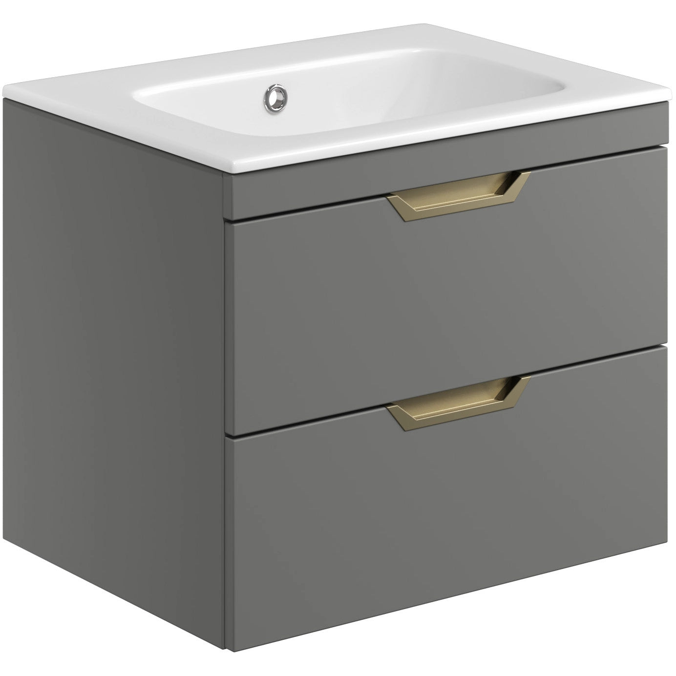 Aubrey Wall Hung Basin Sink Vanity Unit