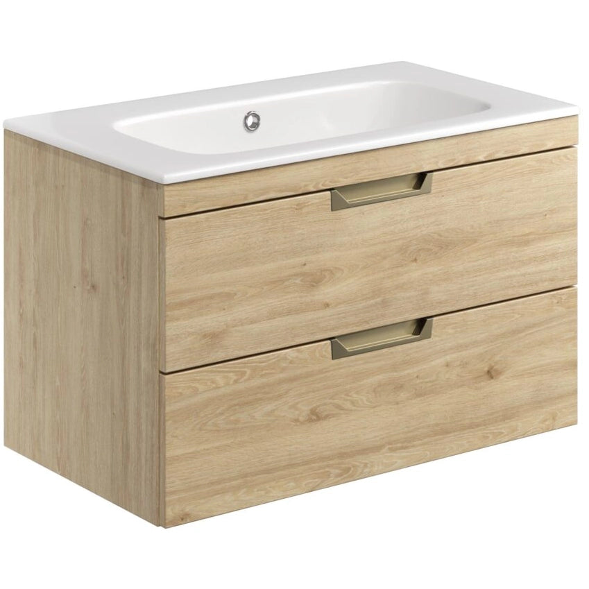 Aubrey Wall Hung Basin Sink Vanity Unit