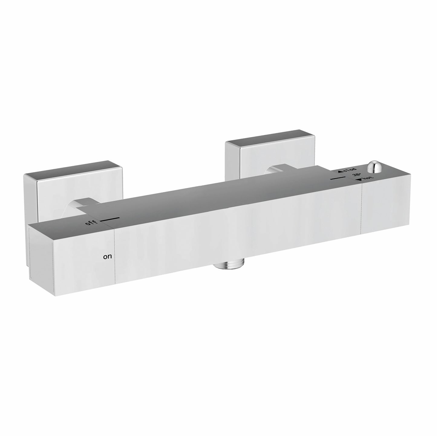 Square Exposed Thermostatic Valve