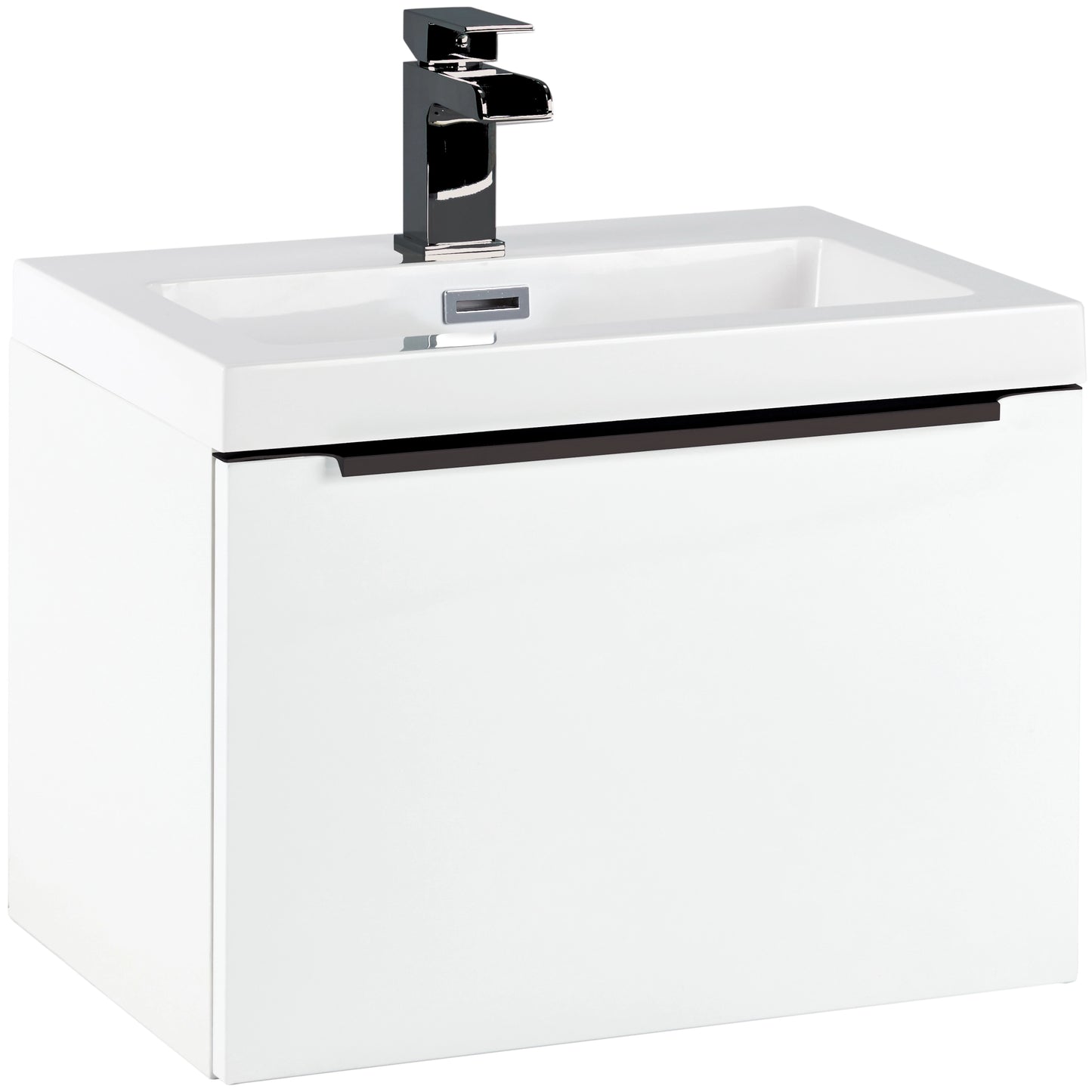 Muro Wall Hung Basin Sink Vanity Unit