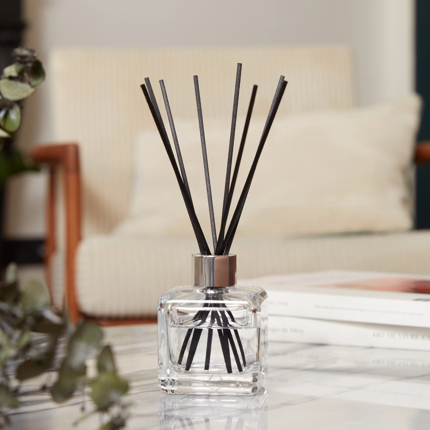 Sandalwood Temptation Clear Cube Scented Bouquet Diffuser