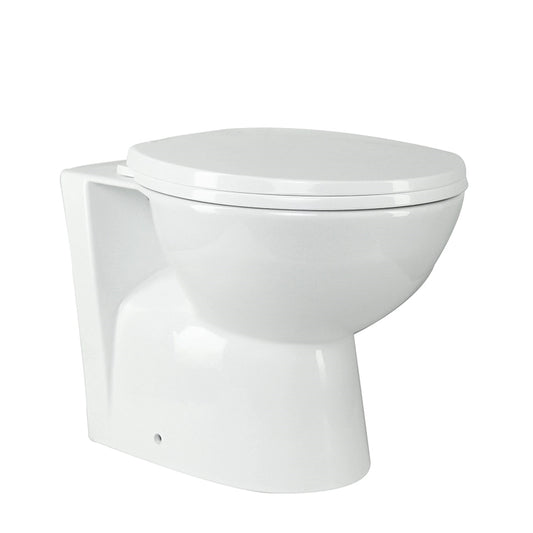 Pronto Back to Wall Scudo WC Toilet with Soft Close Toilet Seat