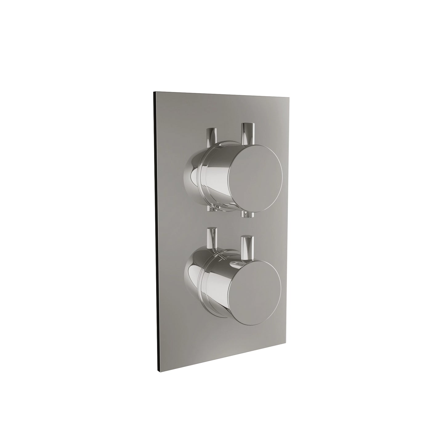 Chrome Oval Handle Thermostatic Concealed Shower Valve