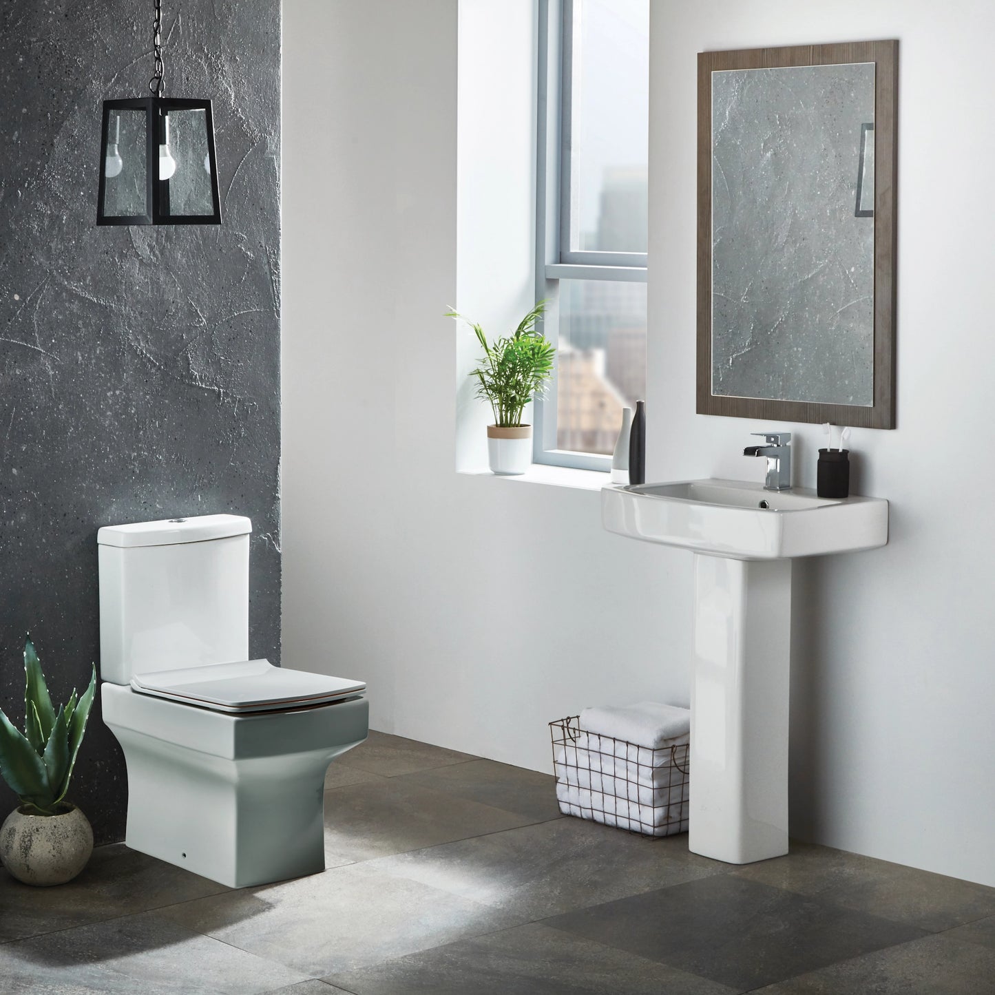 Denza Full Pedestal Basin