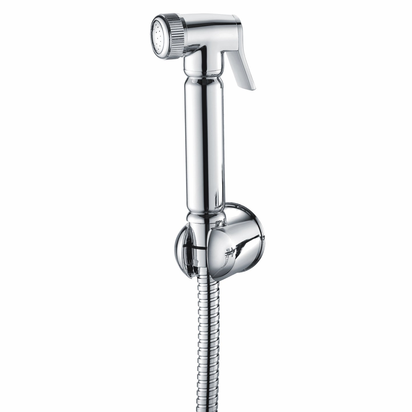 Chrome Douche Handset, Flexi Hose and Holder