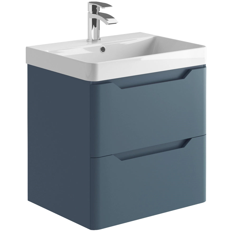 Ella Wall Hung Basin Sink Vanity Unit
