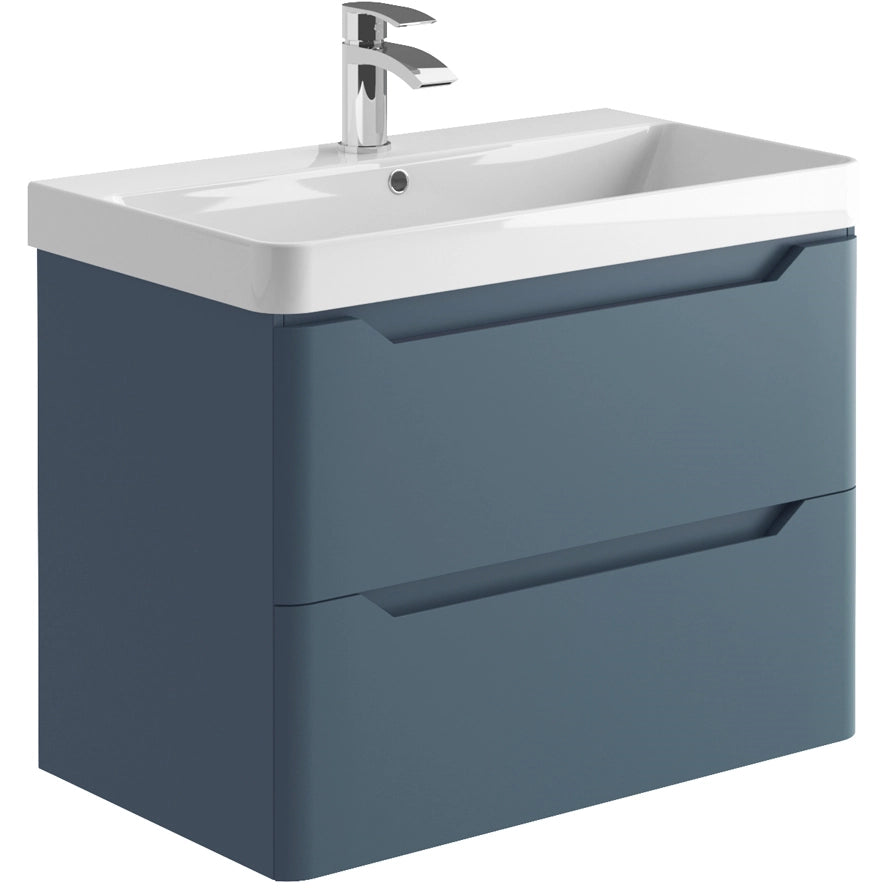 Ella Wall Hung Basin Sink Vanity Unit