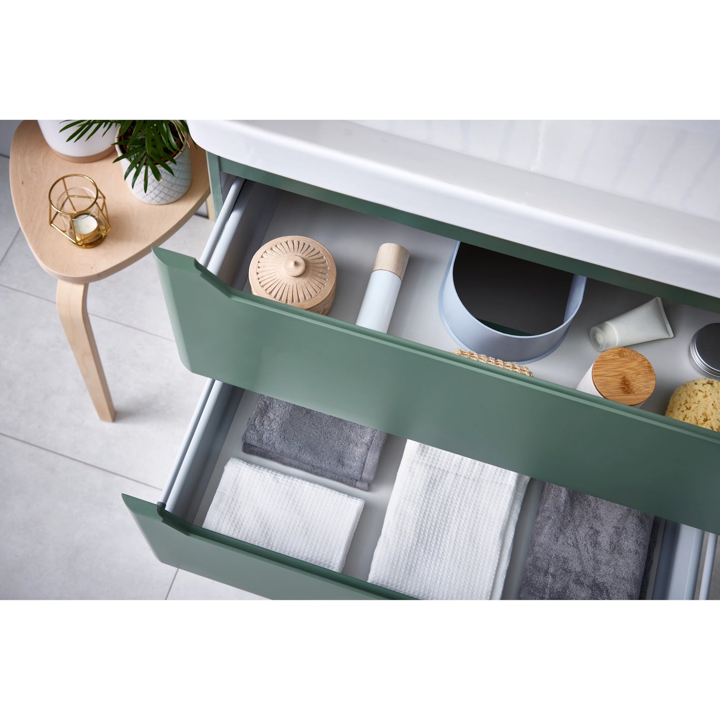 Ella Wall Hung Basin Sink Vanity Unit