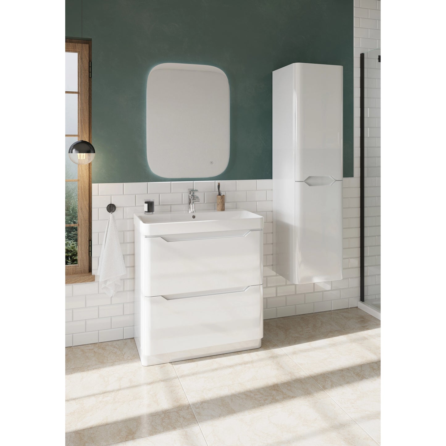 Ella Floor Standing Basin Sink Vanity Unit