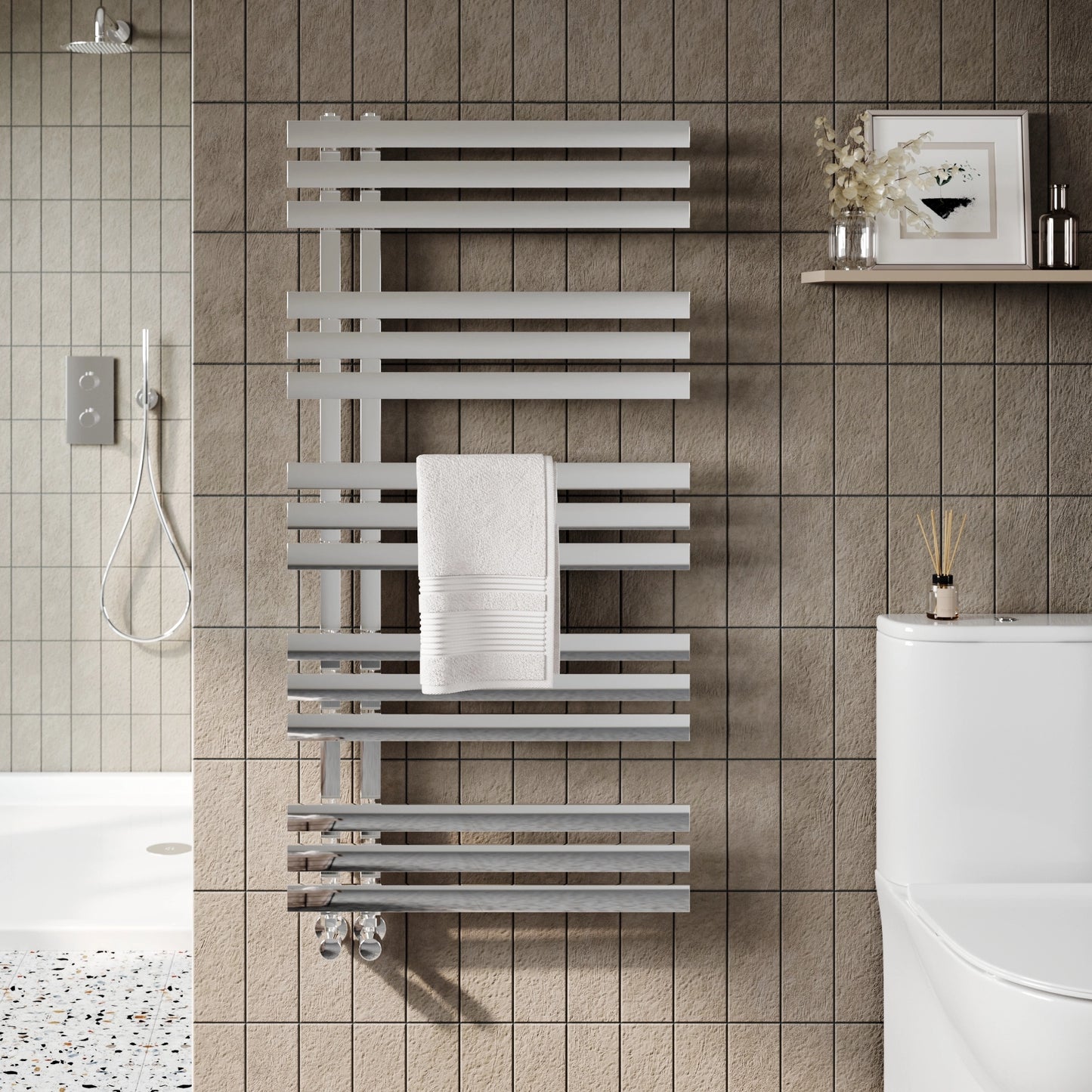 Elizabeth Designer Carbon Steel Towel Radiator