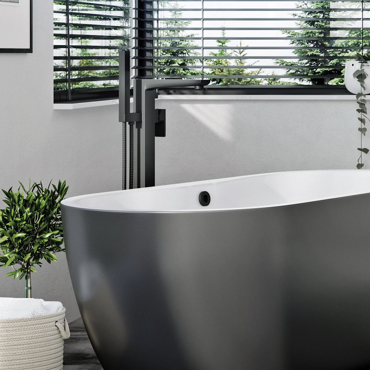 Muro Free Standing Bath Shower Mixer Tap