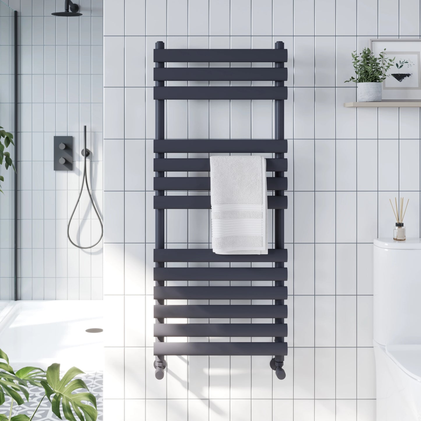 Instyle Designer Carbon Steel Towel Radiator