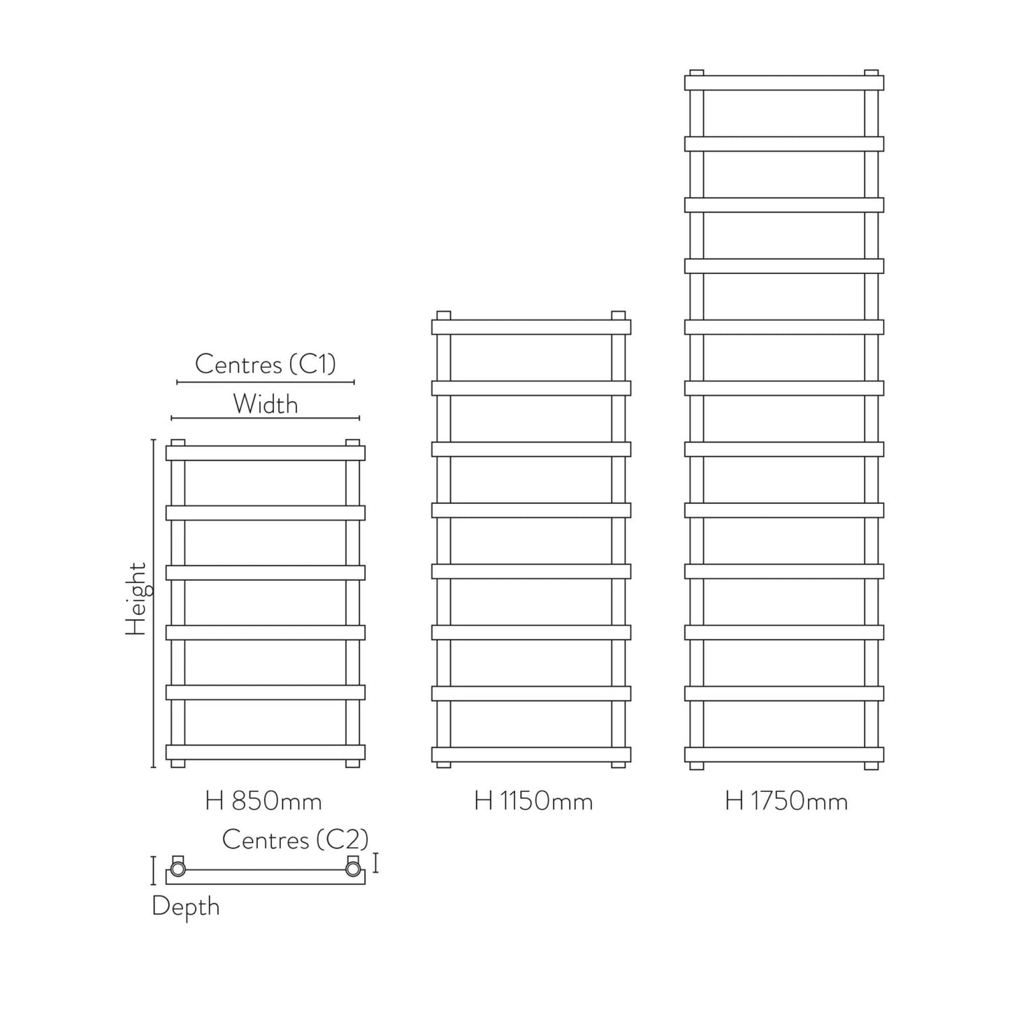 Izem Designer Towel Radiator