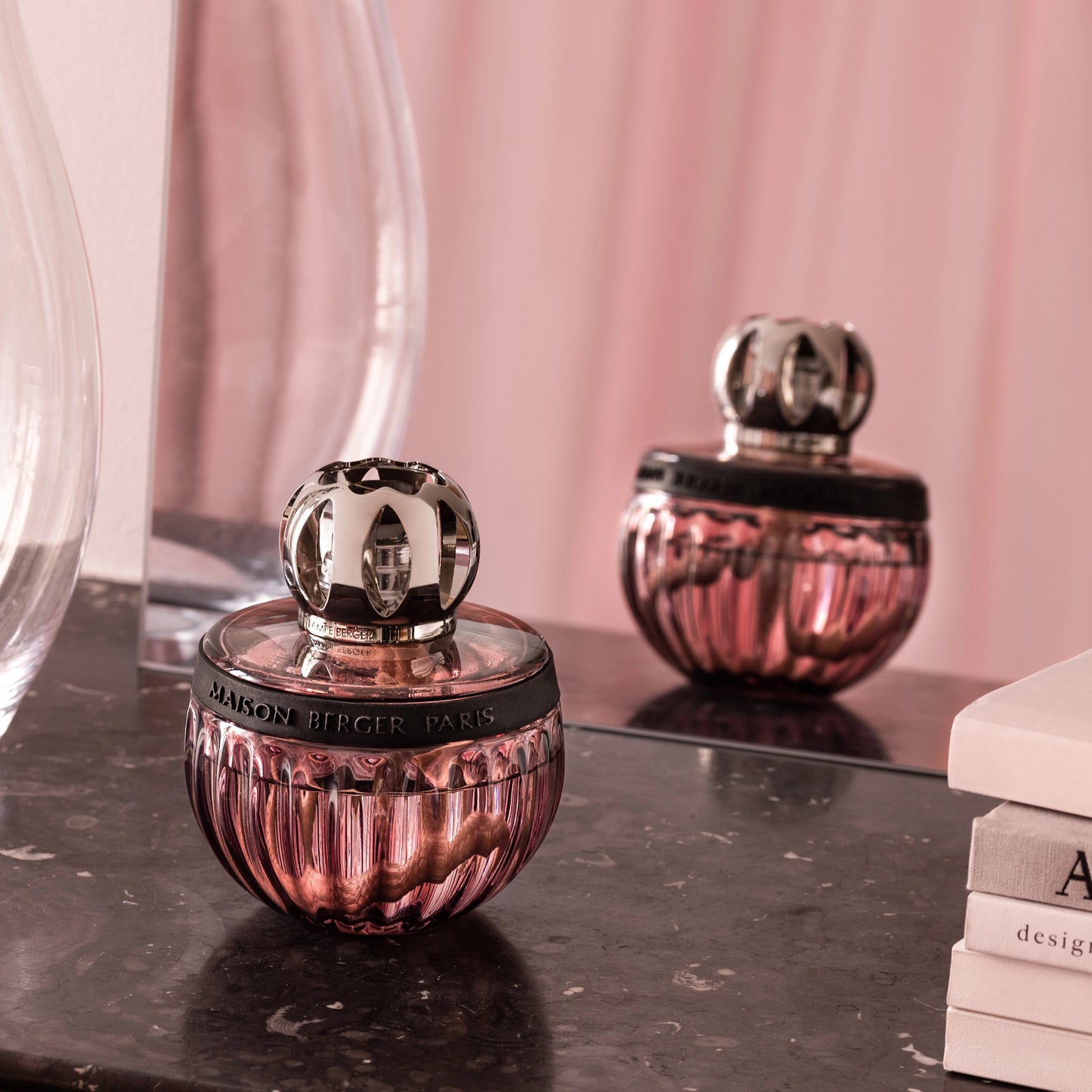 Plum Duality Black Angelica Lampe Berger Gift Set