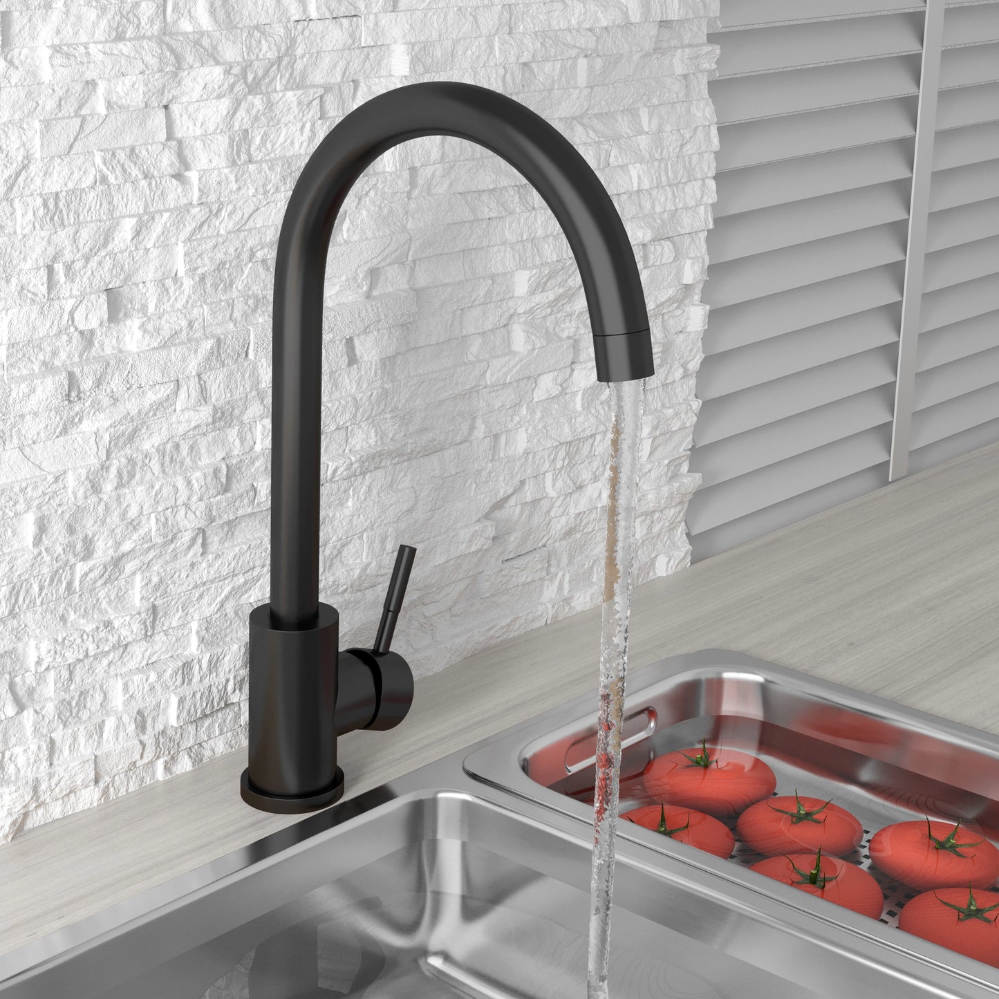 Manhattan Mono Mixer Kitchen Tap