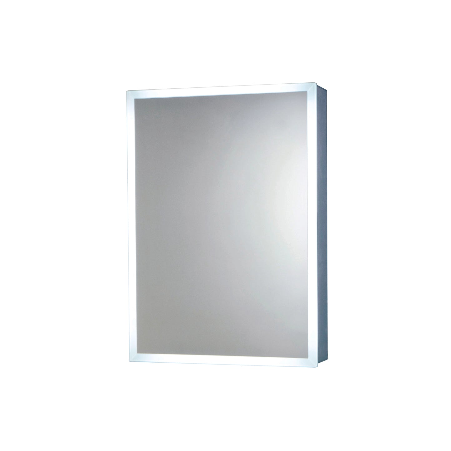 Prospr Wall Hung Straight Edge LED Mirror Cabinet