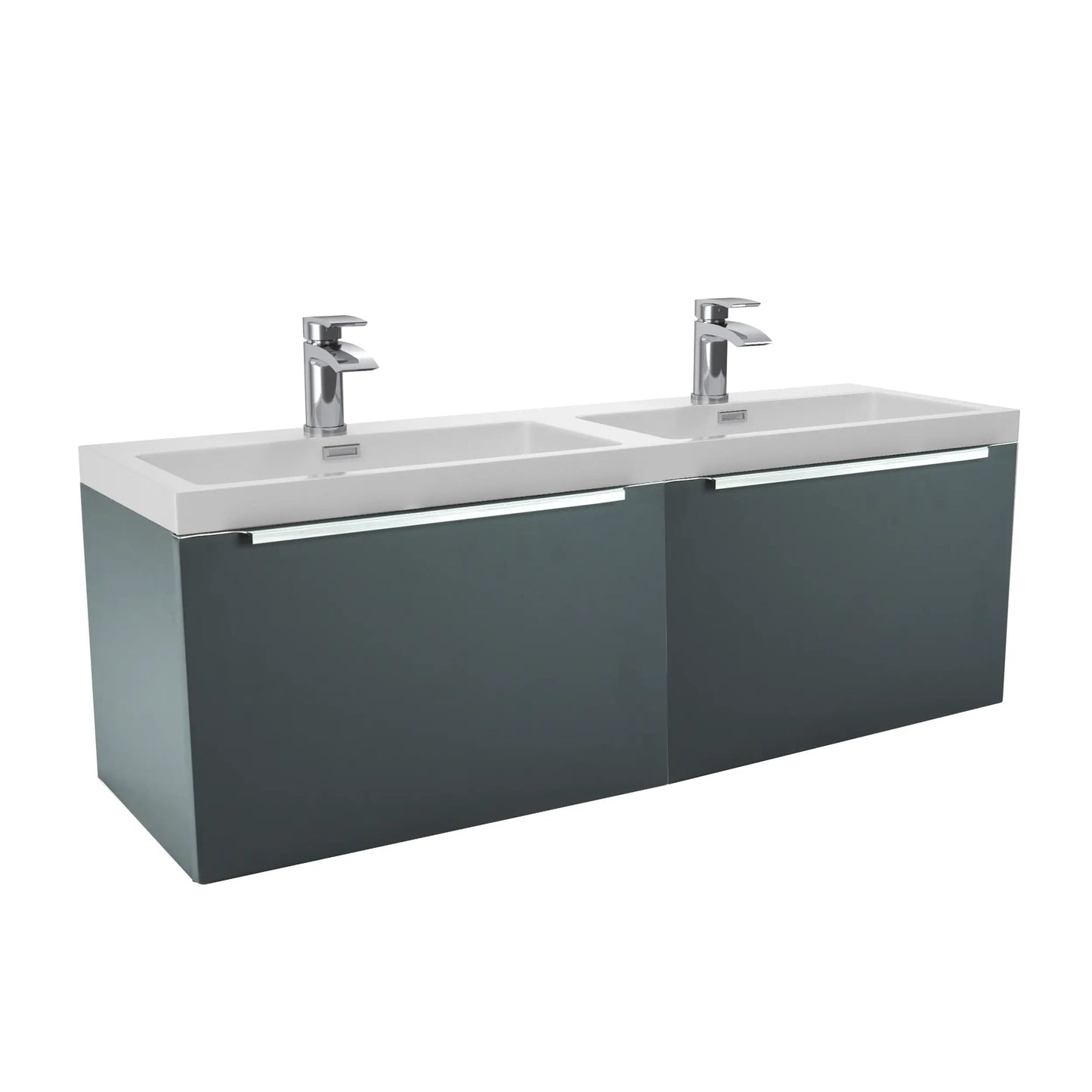 Muro Wall Hung Basin Sink Vanity Unit