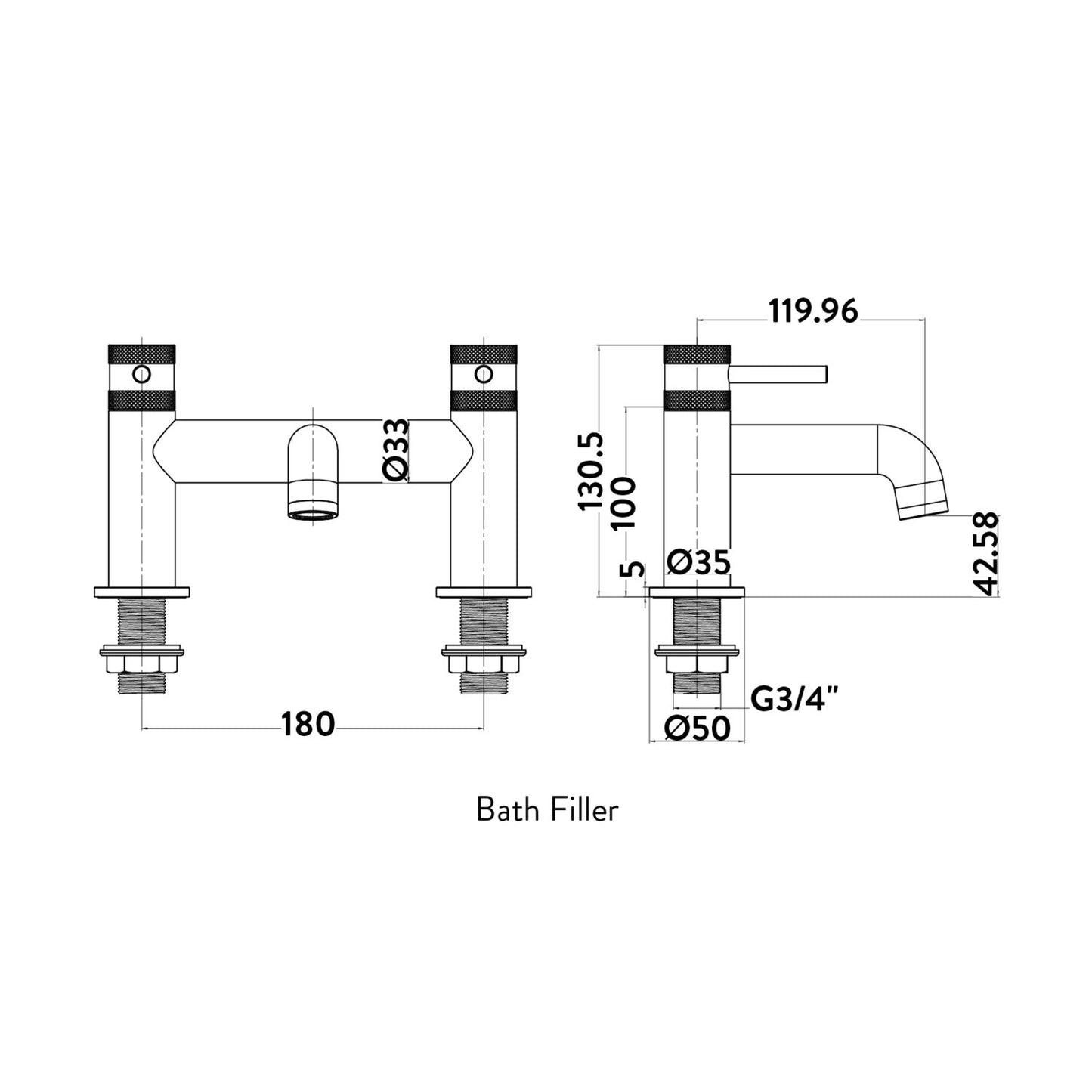 Core Bath Shower Mixer Tap