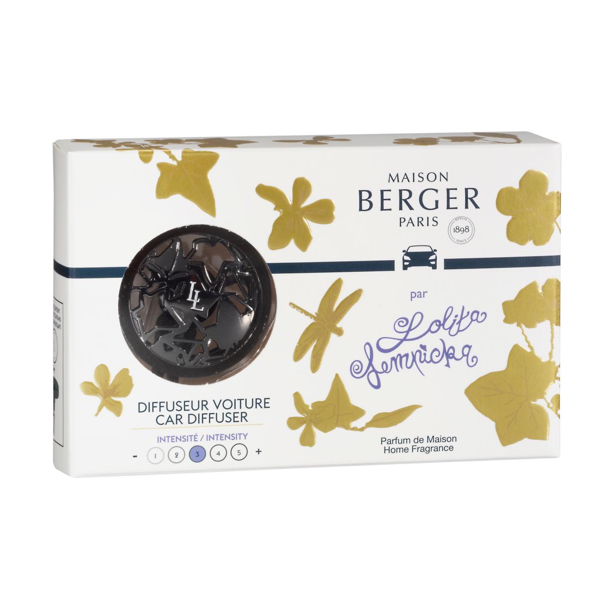 Lolita Lempicka Gun Metal Car Diffuser Gift Set