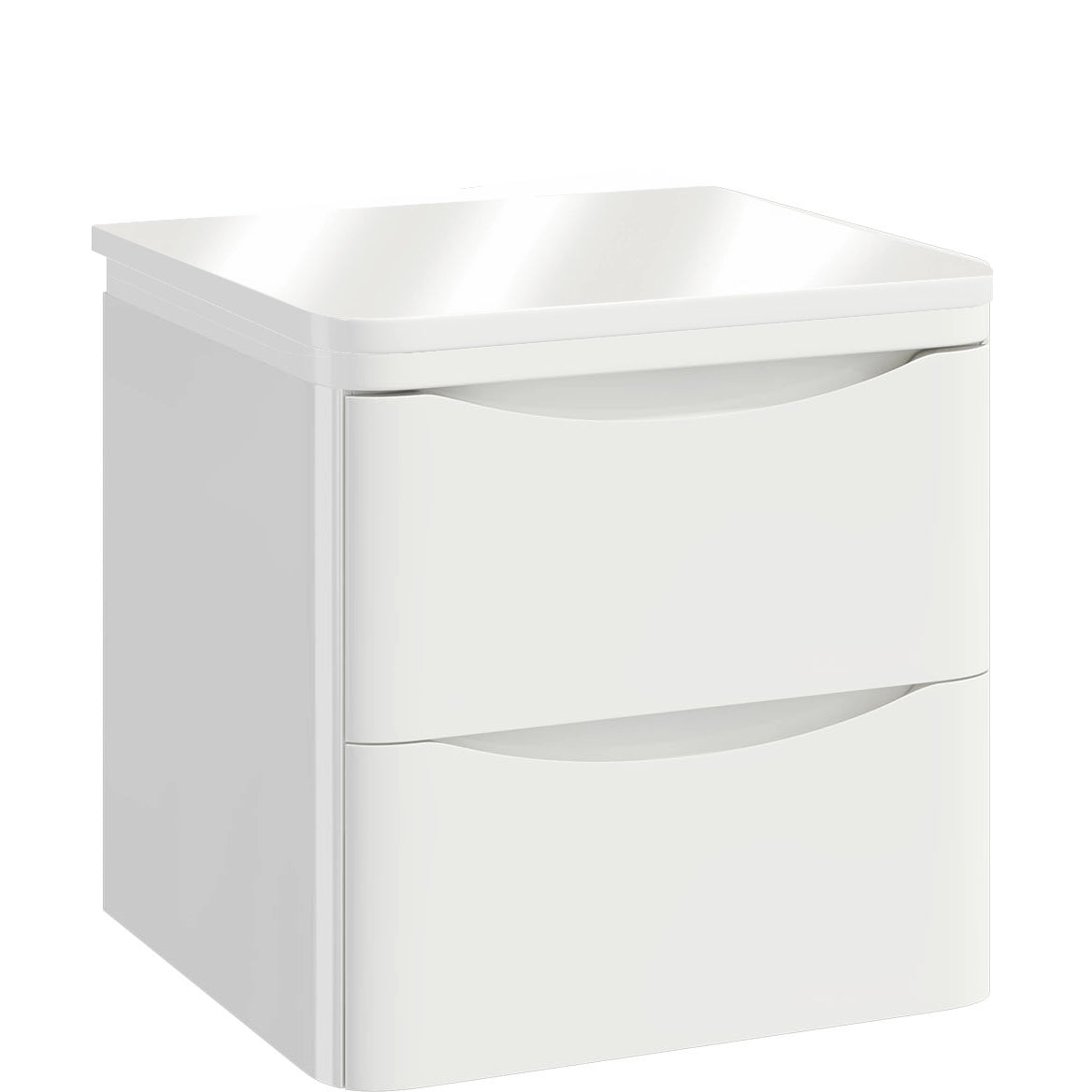 Bella Wall Hung Basin Sink Vanity Unit
