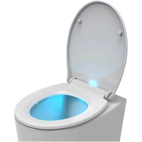 P P One LED Light Up Euroshowers Toilet Seat